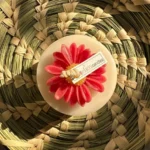 شمع طرح گل بابونه