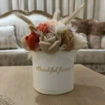 شمع باکس گل رز و لاله